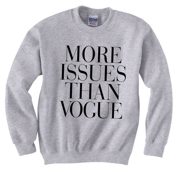 grey vogue sweatshirt