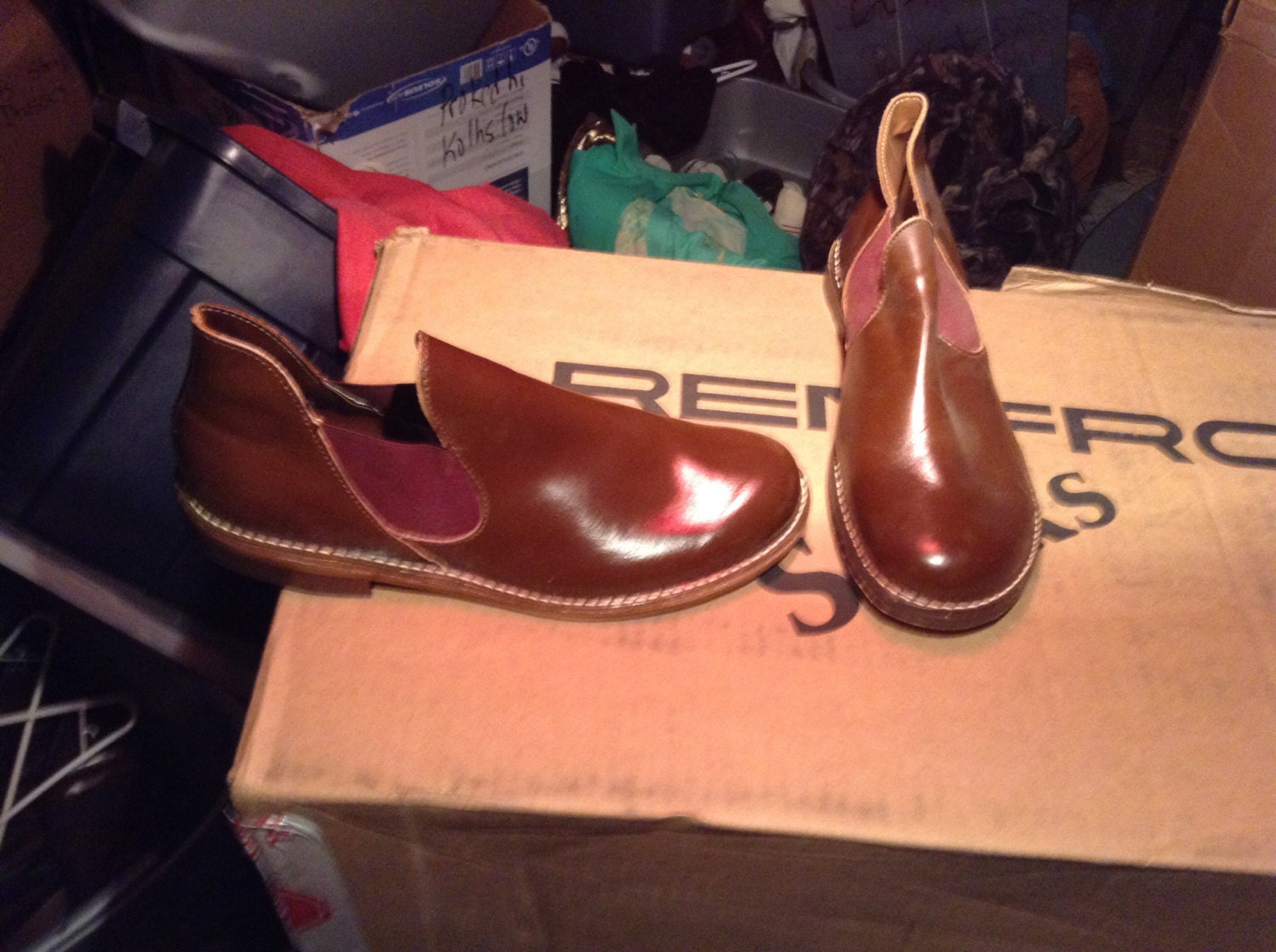 Romeo vintage men's shoes slipper deadstock made USA