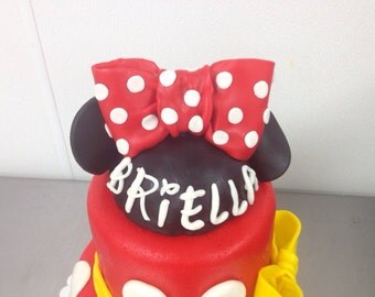 Minnie Mouse Cake Topper