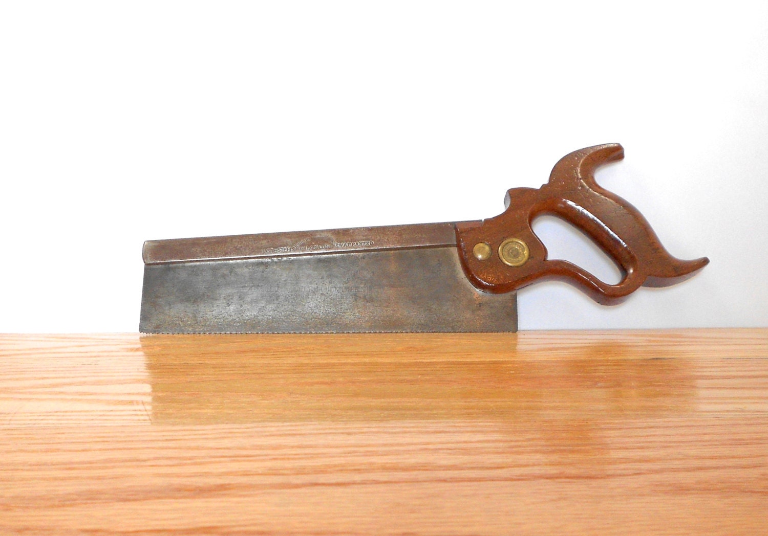 Vintage Disston Back Saw Henry Disston & Sons dovetail saw