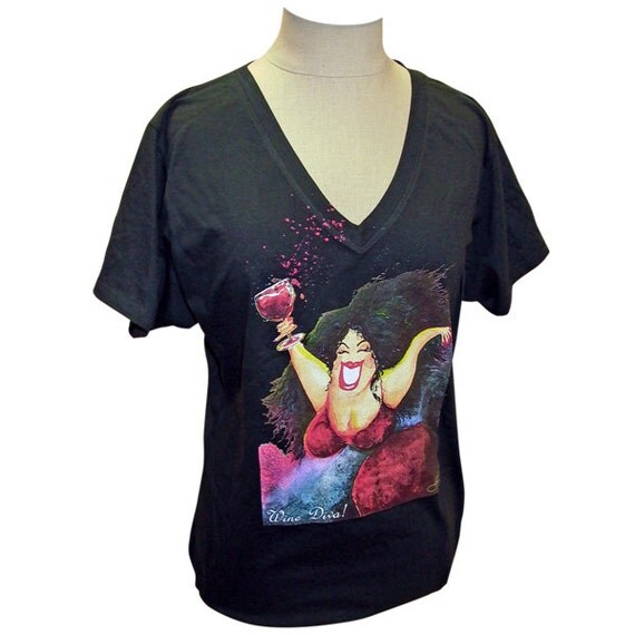 wine diva t shirt