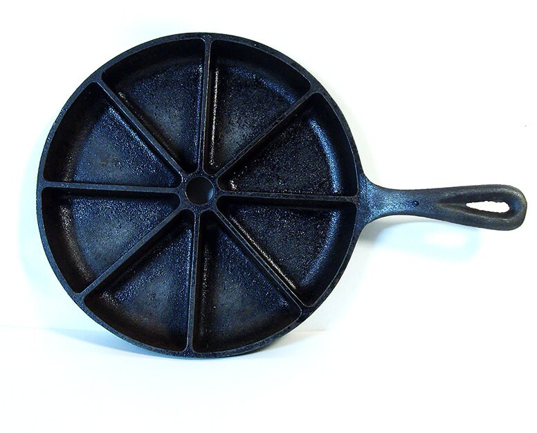 Lodge Cornbread Cast Iron Skillet Pan Vintage Cast Iron Corn