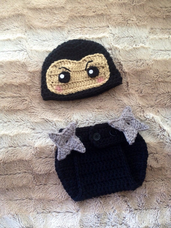 Baby Ninja Photo Prop Costume by EllasInspiration on Etsy
