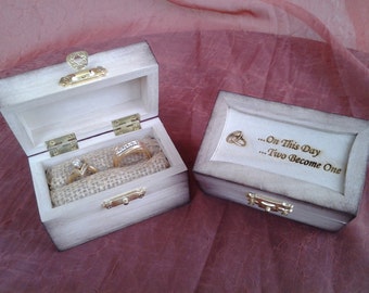 Custom engraved Ring Box