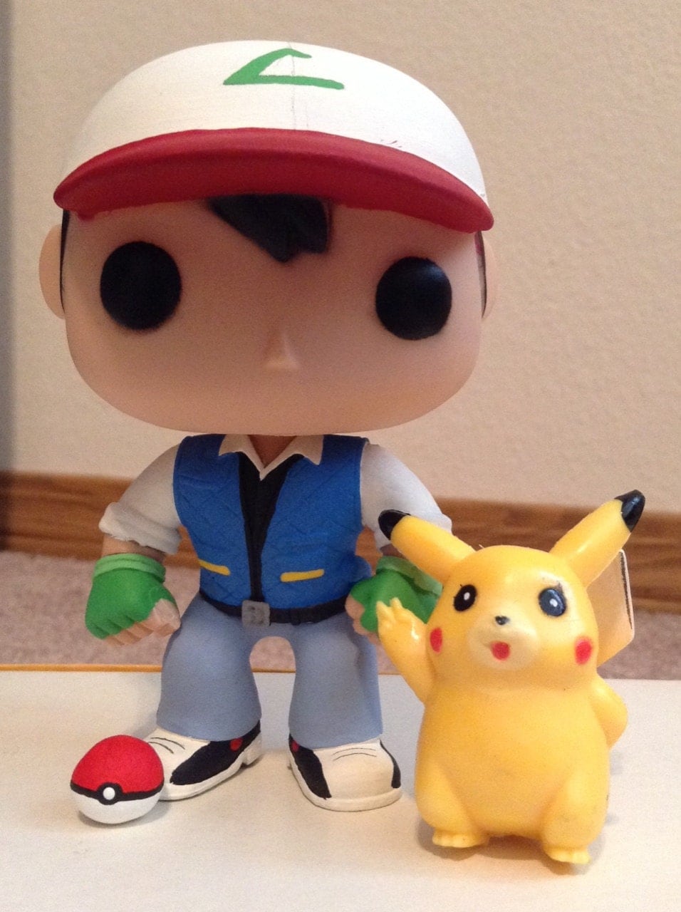 ash ketchum pop vinyl