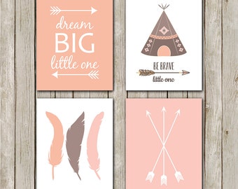 Popular items for tribal nursery print on Etsy