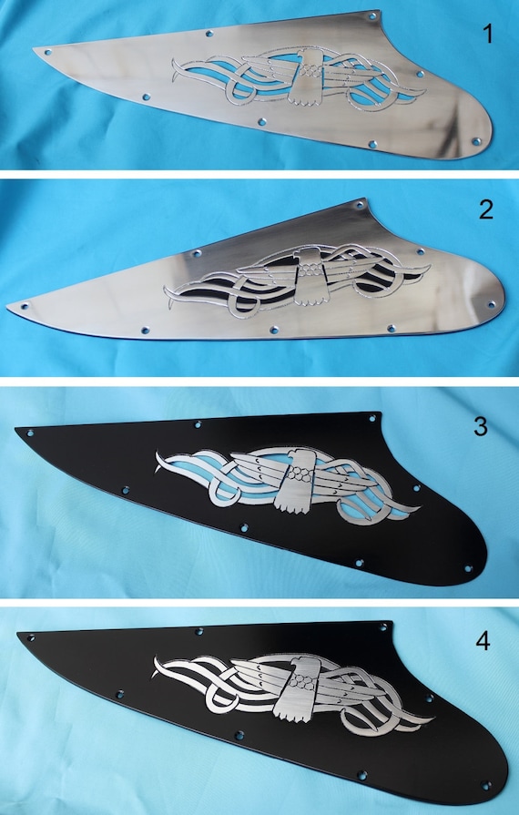 CUSTOM metal Pickguard fits Gibson or Epiphone by ertmermusic