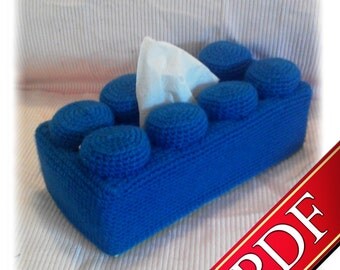 PDF Crochet - Brique à Mouchoirs - Tiamat Creations