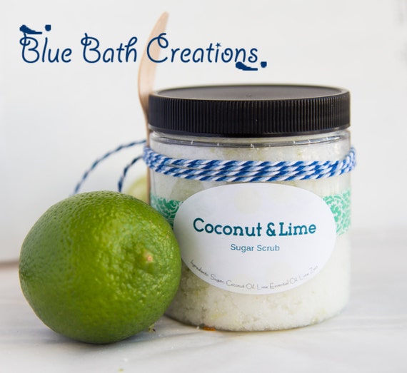 Coconut & Lime Sugar Scrub 8oz