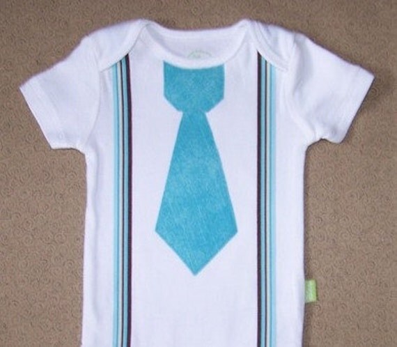 Baby Boy Clothes - Baby Clothes - Suspenders Bodysuit - Bodysuit ...