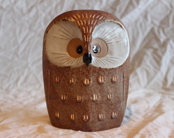 Items similar to Vintage Ceramic Owl Vase, Turquoise on Etsy