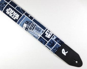 Sci-Fi Space Robot Guitar Strap - Great for Adults and Kids - Not A Licensed Item