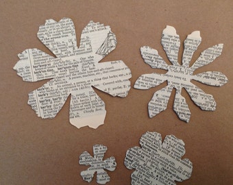 Vintage Tattered Florals Die Cuts, set of 20
