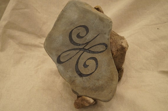 items-similar-to-celtic-symbol-new-beginnings-engraved-rock-on-etsy