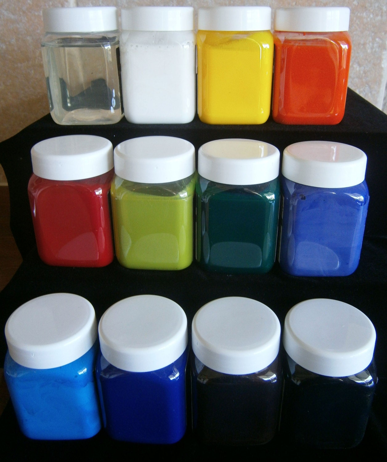 Water Based Enamel in 12 individual coloures from MarcusArtAustralia on