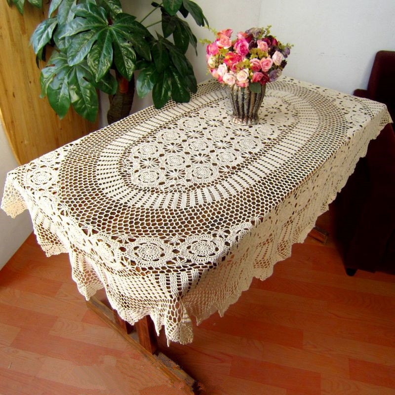 Make to Order Gorgeous crochet pattern 100% handmade table