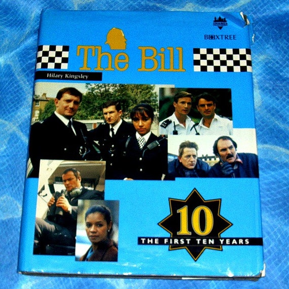 The Bill The First Ten Years Hardback Book TV Memorabilia