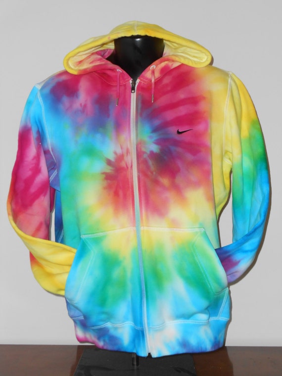 nike hoodie dip dye