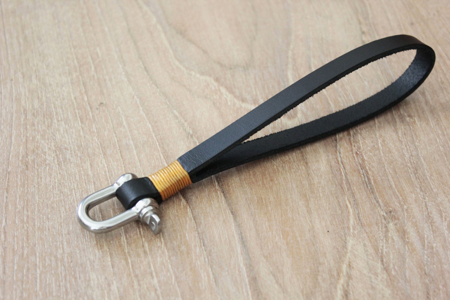 Leather Key Chain Bracelet Keychain Wrist Leather Bracelet