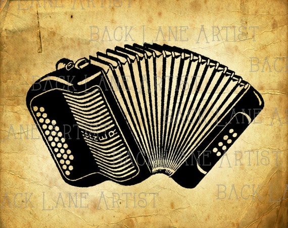 vintage hohner accordion muscial instrument clipart lineart vintage hohner accordion muscial instrument clipart lineart