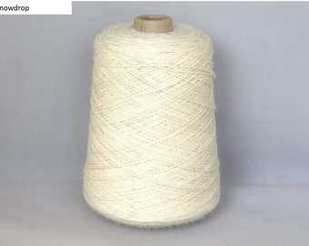 Yarn on the cone - 100% Superfine Alpaca 4 ply - min. 450g