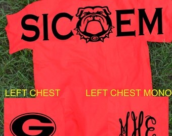 uga sic em shirt