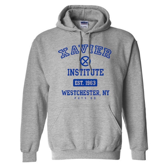 Xavier Institute XMen Hoodie Professor X Mutant by RegalTees