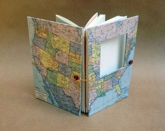 United States Travel Journal - USA Cross County Trip - Route 66 - Coast to Coast - Personalized Travel Memory Book