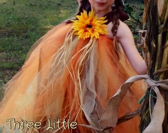 Scarecrow Tutu Dress - Scarecrow Costume - Scarecrow Dress