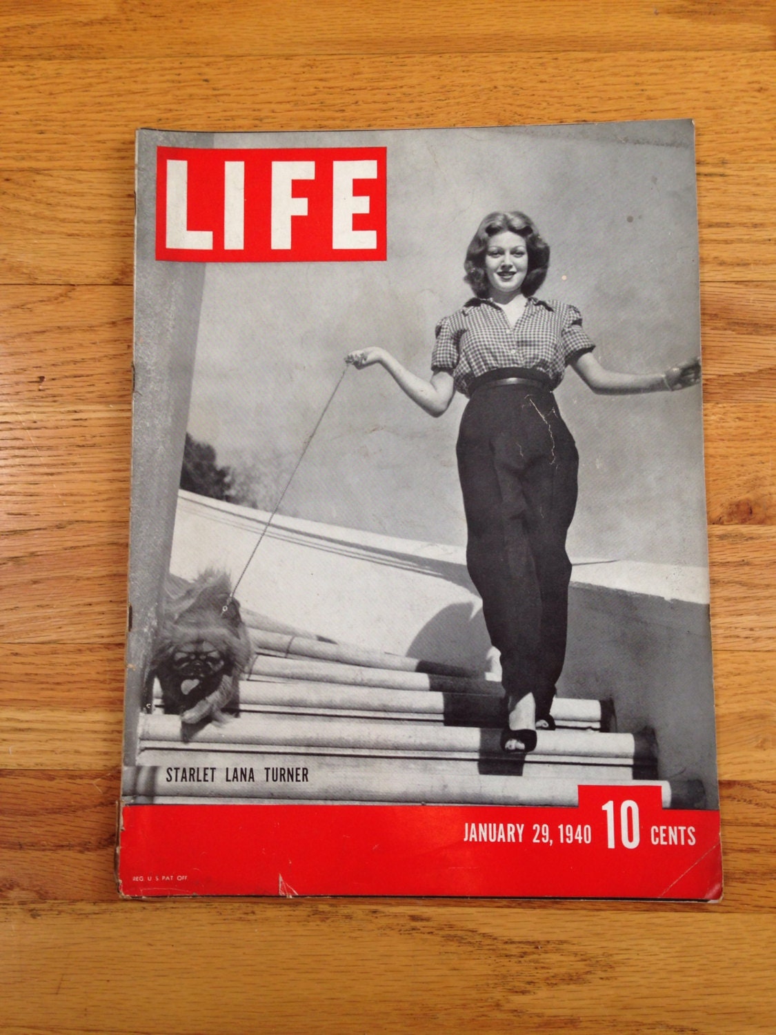 1940 Life Magazine WW2 Lana Turner Vintage by Cherylscache on Etsy