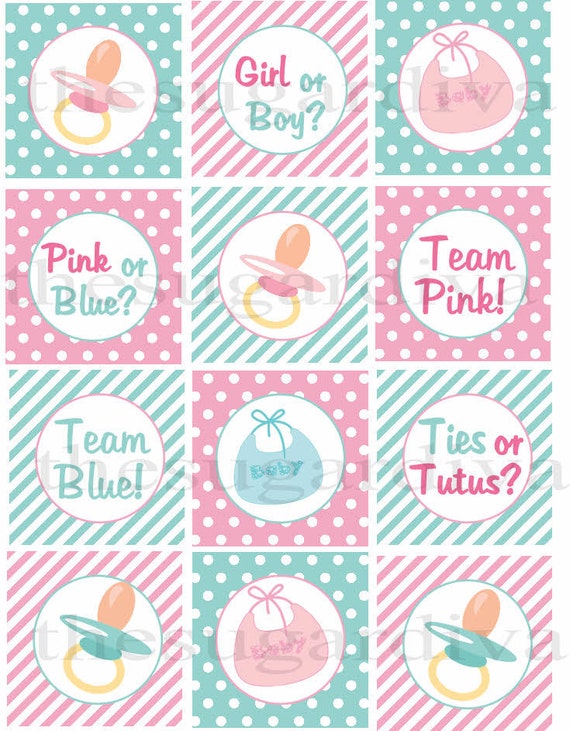 items-similar-to-baby-reveal-cupcake-topper-girl-baby-shower-tag