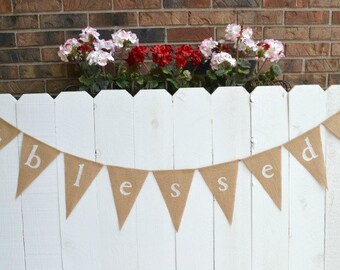 Blessed banner .. Christening .. Baptism . Engagement Banner