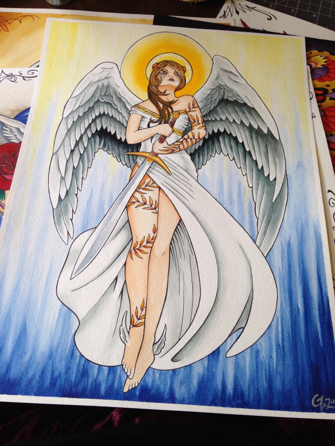 Angel of Mercy 11x15 Limited Signed Print