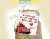 Log Truck / Load of Fun / Valentine's Day Tag or Card - Printable Il_170x135