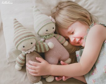 PATTERN - Cuddly-baby - crochet pattern, amigurumi pattern, pdf