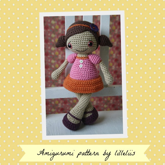PATRÓN muñeca Sofia crochet patrón patrón de por lilleliis PATRÓN muñeca Sofia crochet patrón patrón de por lilleliis