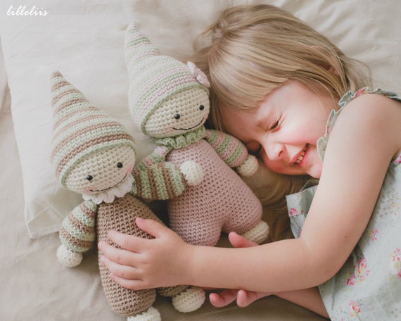 PATTERN - Cuddly-baby - crochet pattern, amigurumi pattern, pdf