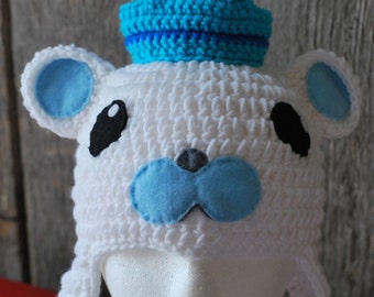 Octonauts Crochet Earflap Hat