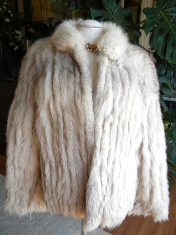 Fabulous Norwegian fox fur coat / jacket