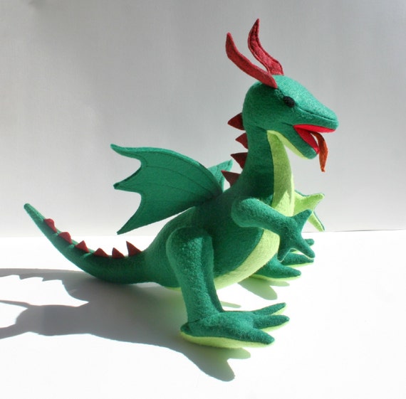 ice dragon stuffed animal