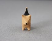 norwich terrier figurine polymer clay miniature dog totem