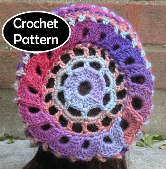 CROCHET HAT PATTERN Pdf Instant Download Opal by AlyseCrochet