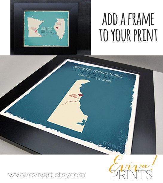 Add a Frame to your prints