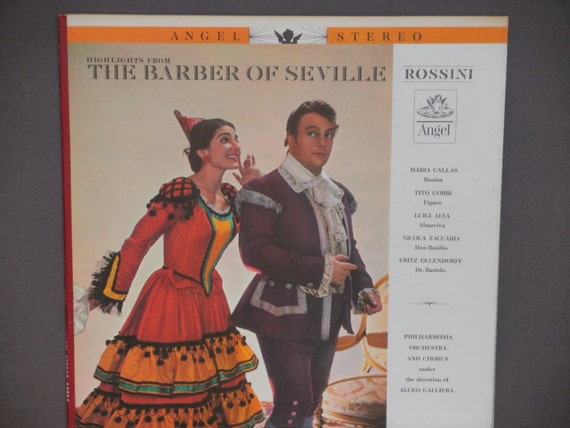 Highlights from The Barber of Seville - Rossini - Maria Callas - Angel ...