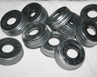 Mason Jar Lid Drilled 1-1/16" for your DIY Soap Dispenser or Crafts - Canning Jar Lid with Centered Hole Drilled 1-1/16"