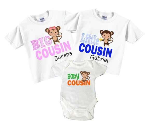 big cousin little cousin baby grows