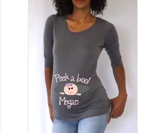 Personalized Maternity Shirt Mommy to be with