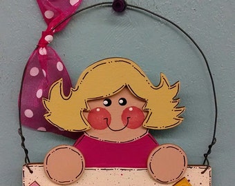 Lego Girl Christmas Ornament