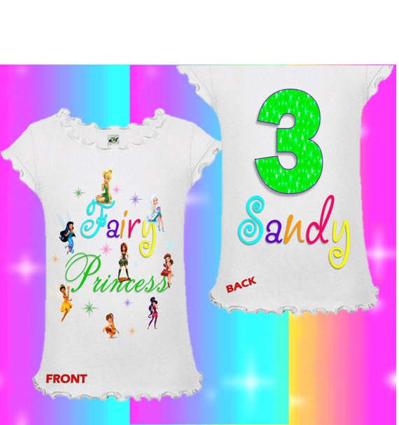 tinkerbell birthday shirts