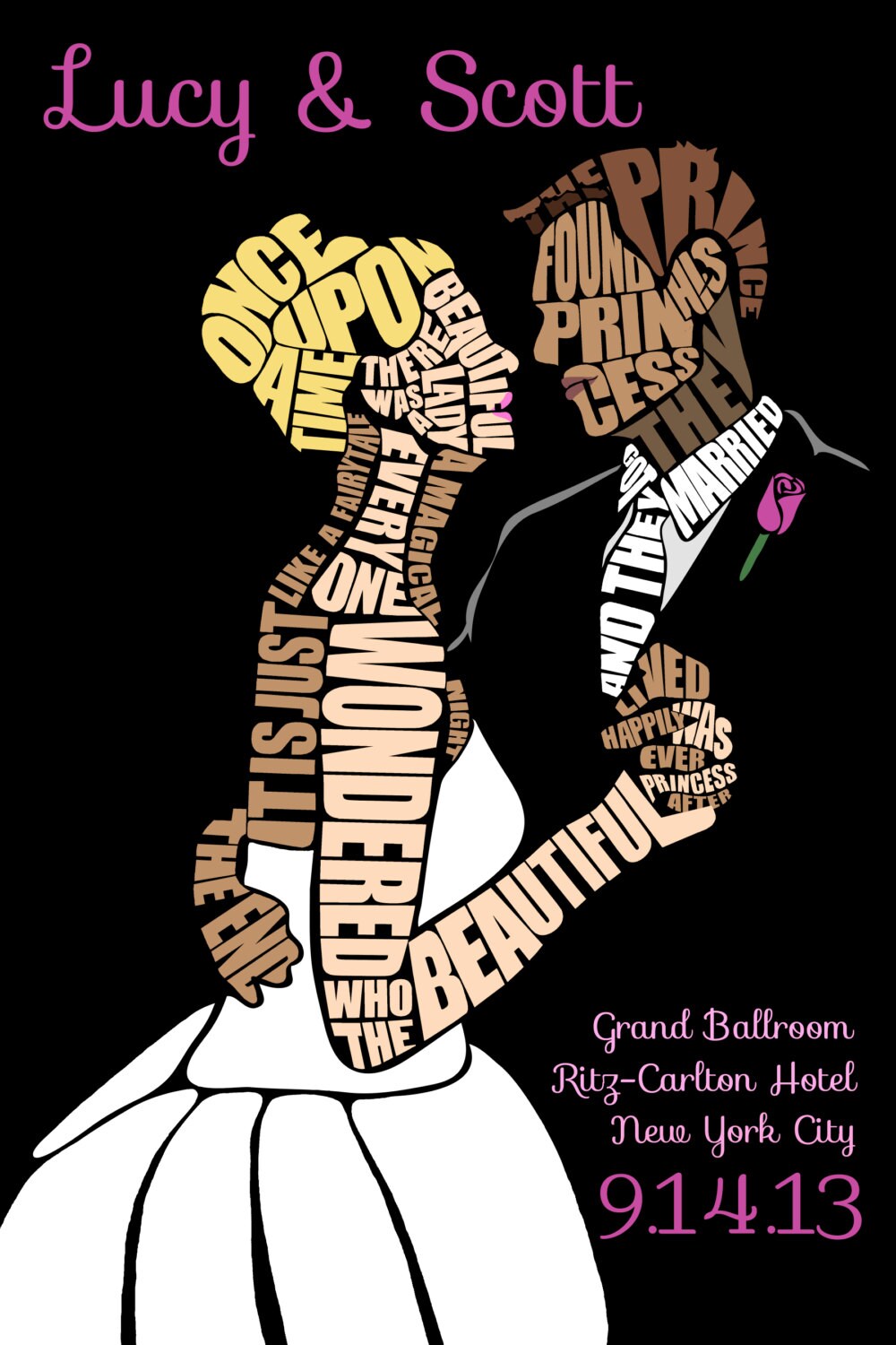 Personalized Wedding Poster Guest book by Waverlyand8th on Etsy